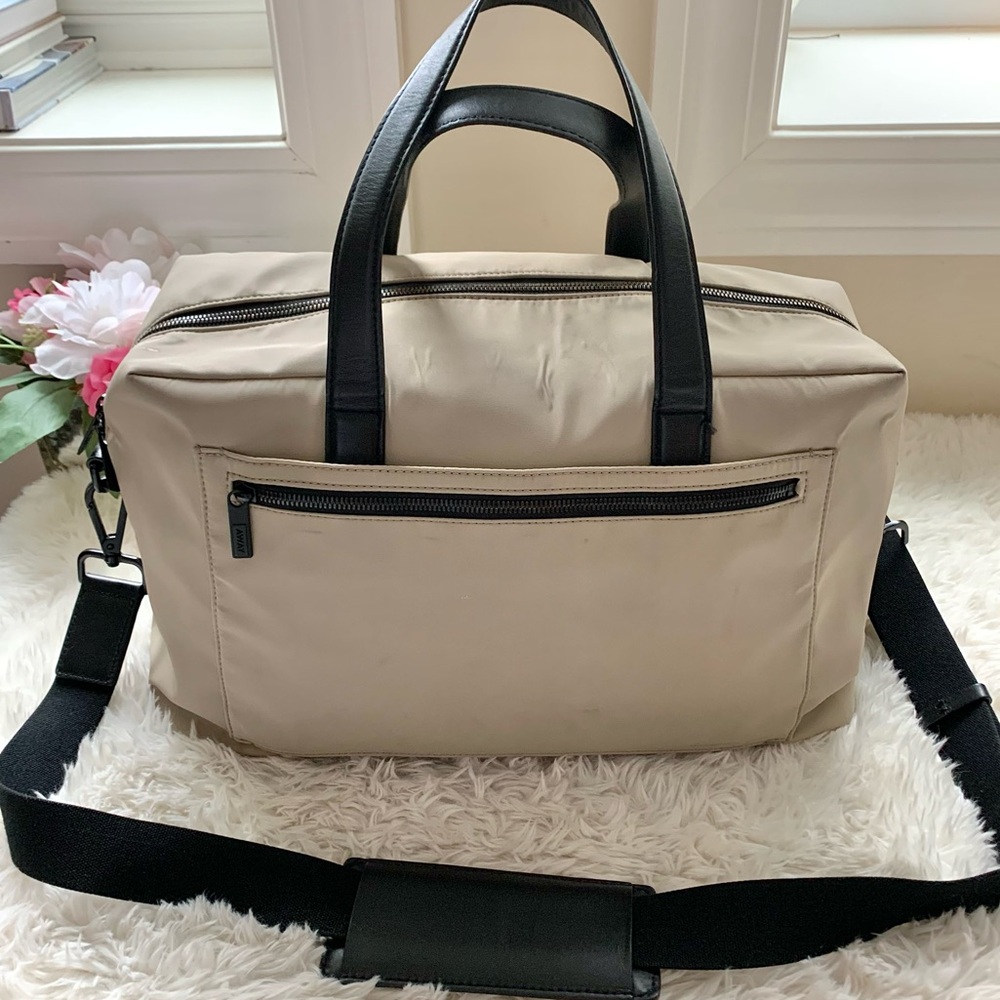 Away The Everywhere Bag Nylon Leather Travel Duffel Carry On